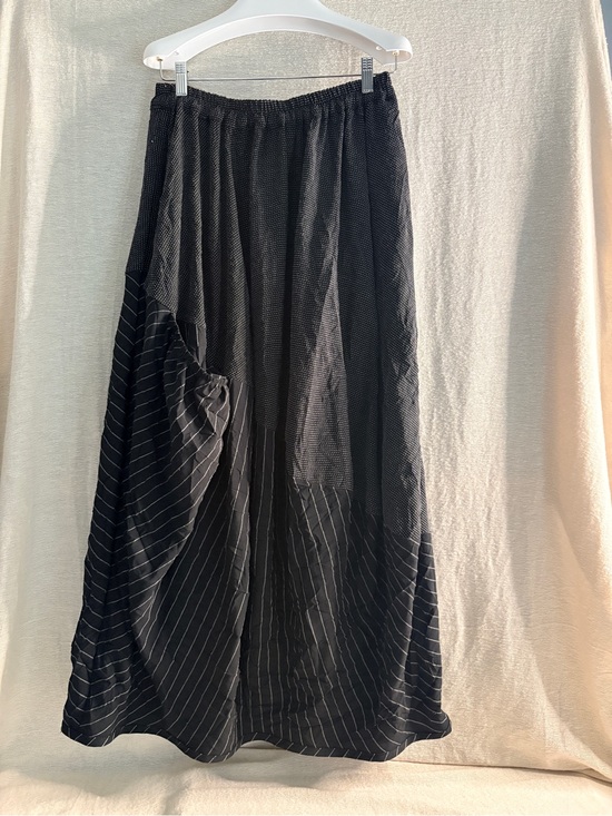 Kedem Sasson Dresses & Skirts - Kedem Sasson Striped Asymmetrical Maxi Skirt